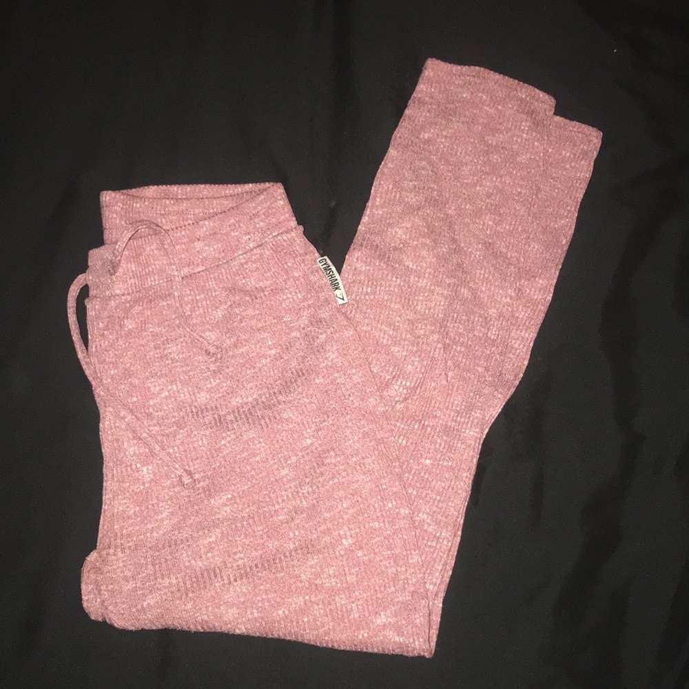 Gymshark Slounge Rib Knit Sweatpants